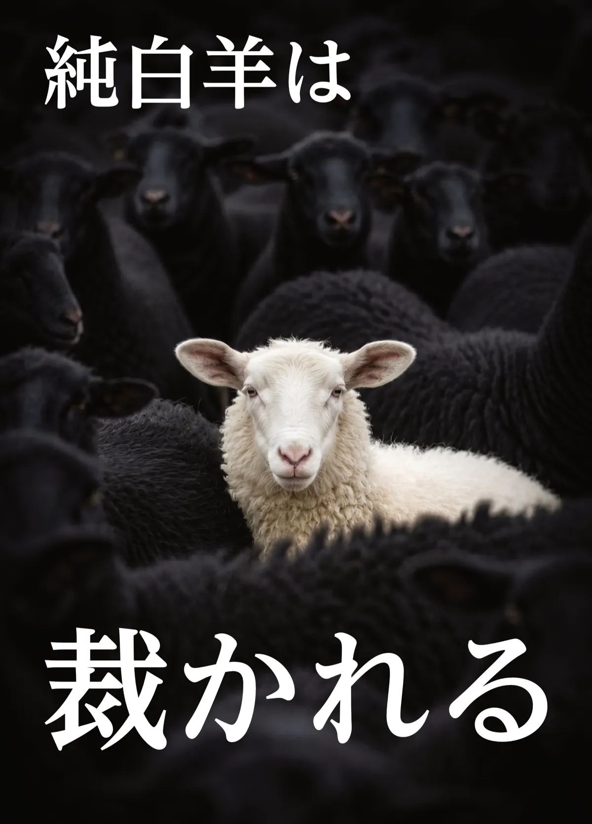 純白羊は裁かれる パッケージビジュアル
